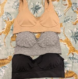 1X Set Of 3 Bras